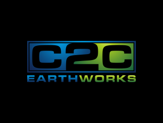 C2C earthworks logo design by dewipadi