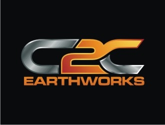 C2C earthworks logo design by agil