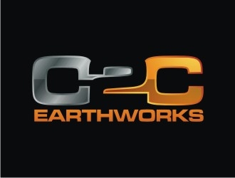 C2C earthworks logo design by agil