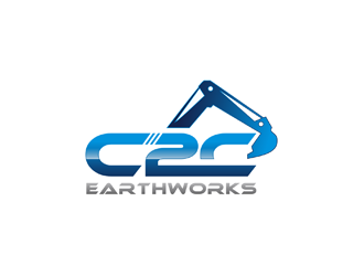C2C earthworks logo design by KQ5