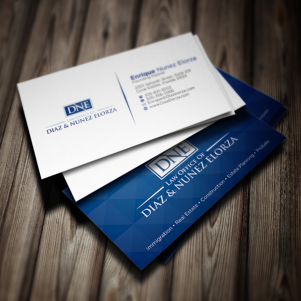 Law Office of Diaz & Nunez Elorza logo design by mletus