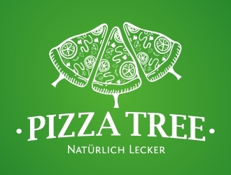 pizza tree logo design by mrdesign