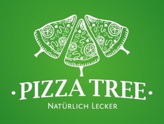 pizza tree Logo Design