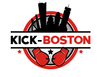 Kick-Boston logo design by BeDesign