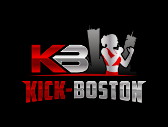 Kick-Boston logo design by pencilhand