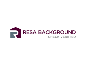 RESA Background Check Verified  logo design by sokha