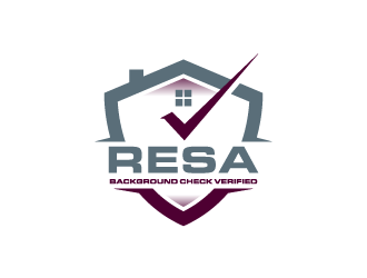 RESA Background Check Verified  logo design by torresace