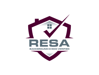 RESA Background Check Verified  logo design by torresace