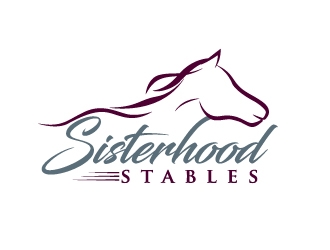 Sisterhood Stables logo design by abss