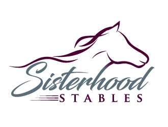 Sisterhood Stables logo design by abss