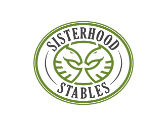 Sisterhood Stables logo design by Aesthetik