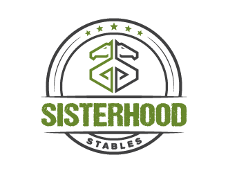 Sisterhood Stables logo design by Aesthetik
