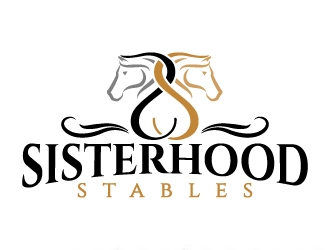 Sisterhood Stables logo design by jaize