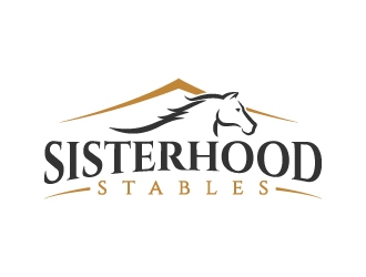 Sisterhood Stables logo design by jaize