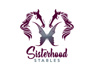 Sisterhood Stables logo design by nona