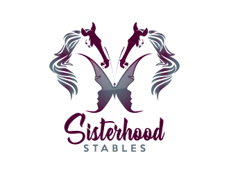 Sisterhood Stables logo design by nona