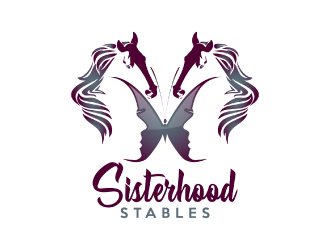Sisterhood Stables logo design by nona