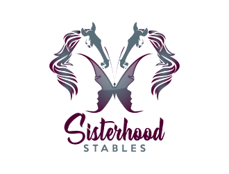 Sisterhood Stables logo design by nona