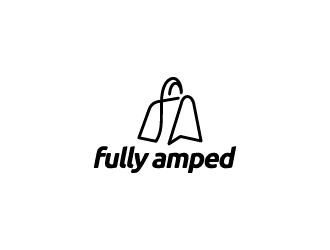 Fully Amped logo design by hwkomp