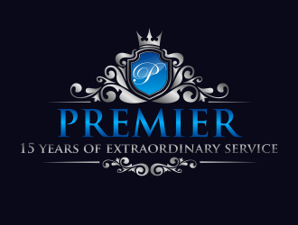15 years of extraordinary service @ Premier logo design by Cekot_Art