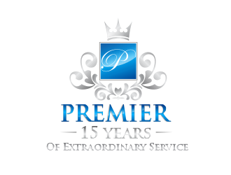 15 years of extraordinary service @ Premier logo design by Cekot_Art
