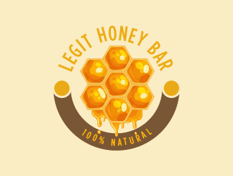 Legit Honey Bar logo design by czars
