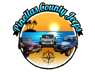 Pinellas County Jeeps logo design by BeDesign