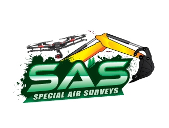 Special Air Surveys logo design by dshineart