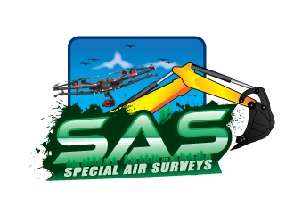 Special Air Surveys logo design by dshineart