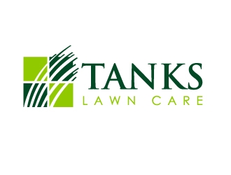 Tanks Lawn Care logo design by Marianne