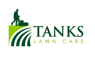 Tanks Lawn Care logo design by Marianne