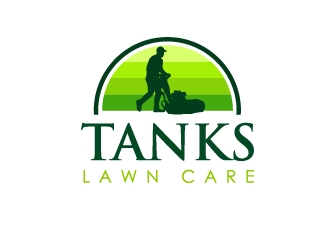 Tanks Lawn Care logo design by Marianne