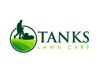Tanks Lawn Care logo design by Marianne