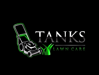 Tanks Lawn Care logo design by samuraiXcreations