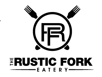 The rustic fork eatery  logo design by PMG