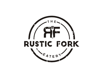 The rustic fork eatery  logo design by Diponegoro_