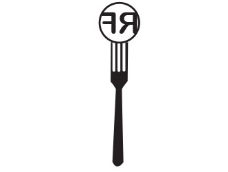 The rustic fork eatery  logo design by not2shabby