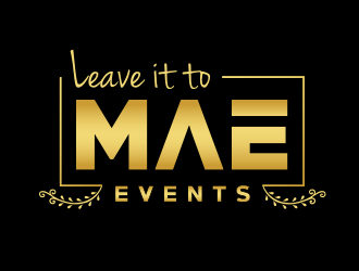 Leave It To Mae Events logo design by BeDesign