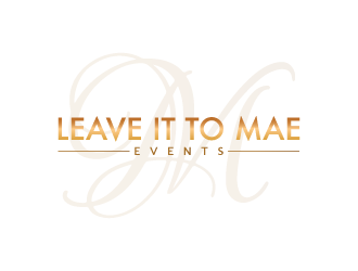 Leave It To Mae Events logo design by JoeShepherd
