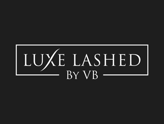 Lashed By VB  logo design by alby