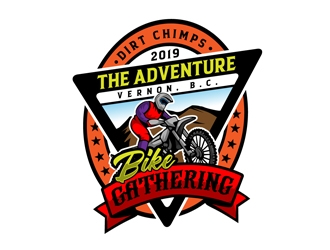 The Adventure Bike Gathering logo design by DreamLogoDesign