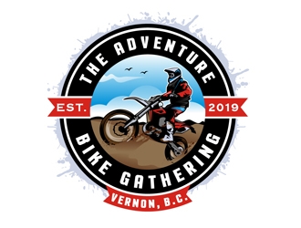 The Adventure Bike Gathering logo design by DreamLogoDesign