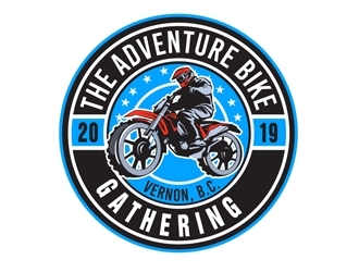 The Adventure Bike Gathering logo design by DreamLogoDesign