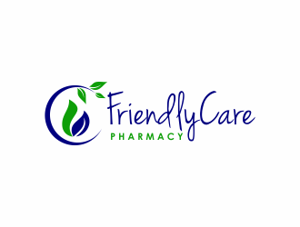 FriendlyCare Pharmacy logo design by ammad