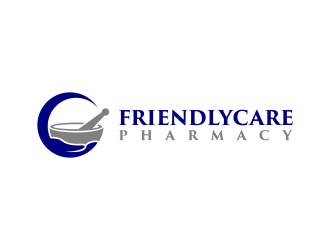 FriendlyCare Pharmacy logo design by goblin