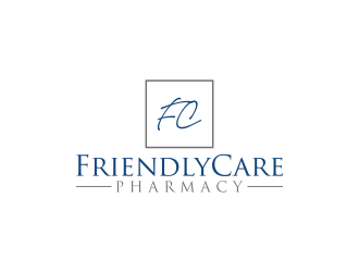 FriendlyCare Pharmacy logo design by RIANW