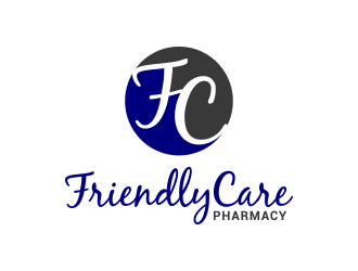 FriendlyCare Pharmacy logo design by lexipej