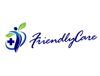 FriendlyCare Pharmacy logo design by Dawnxisoul393