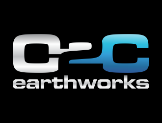 C2C earthworks logo design by hopee