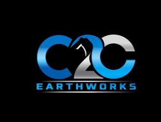 C2C earthworks logo design by NikoLai